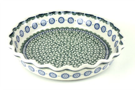 Maia Pie Plate Polish Pottery