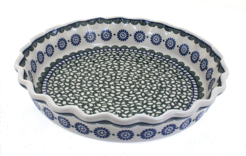 Polish Pottery Maia Pie Plate