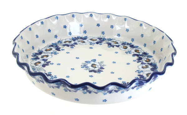 Georgia Blue Pie Plate