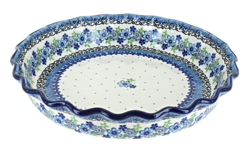 Polish Pottery Eliza Pie Plate