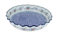 Polish Pottery December Joy Pie Plate
