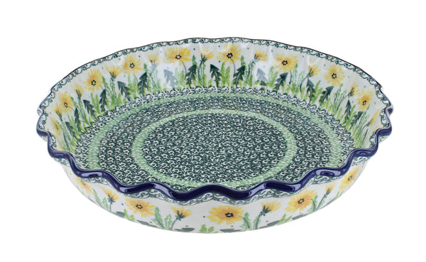 Dandelion Pie Plate