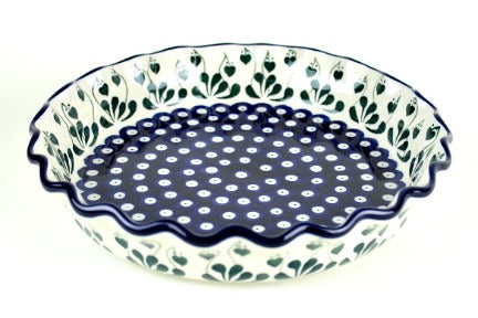 Alyce Pie Plate Polish Pottery