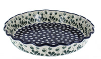 Polish Pottery Alyce Pie Plate