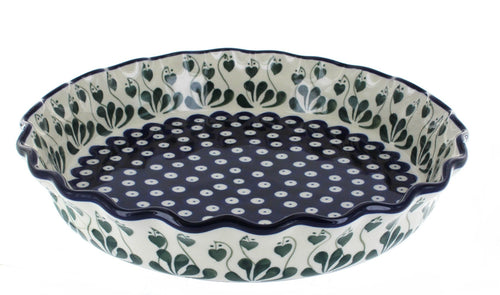 Polish Pottery Alyce Pie Plate