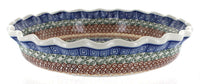 Athena Pie Plate Polish Pottery