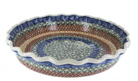 Athena Pie Plate Polish Pottery