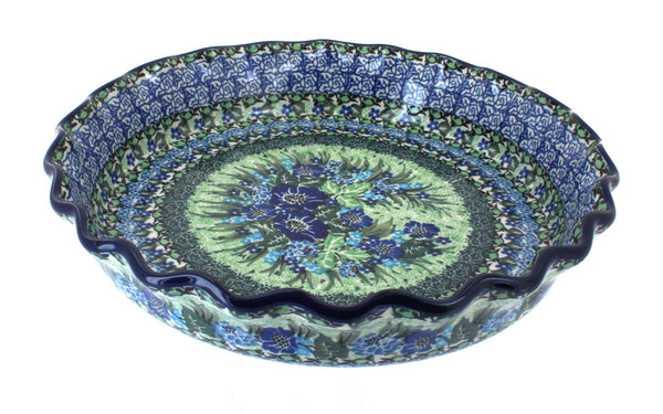 Sapphire Fields Pie Plate