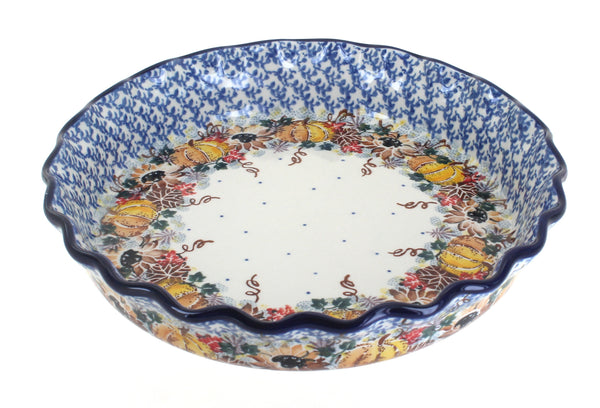 Harvest Bounty Pie Plate
