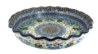 Polish Pottery Lily of the Valley Pie Plate