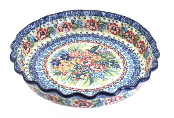 Hummingbird Pie Plate