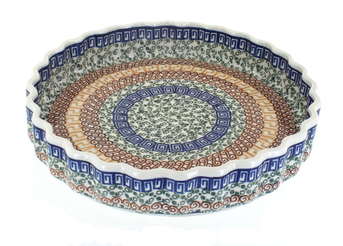 Polish Pottery Athena Torte Plate