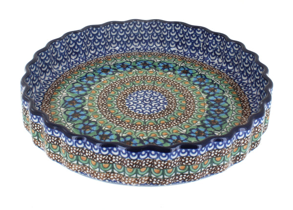 Mardi Gras Torte Plate