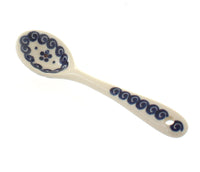 Polish Pottery Spring Blossom Sugar Spoon