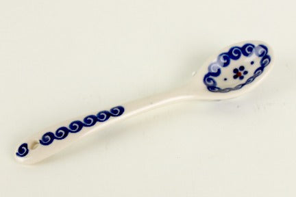 Spring Blossom Sugar Spoon Polish Pottery