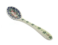 Polish Pottery Reindeer Delight Sugar Spoon