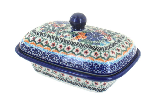 Ashley Butter Tub Polish Pottery