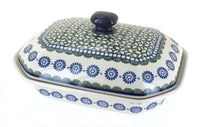 Polish Pottery Maia Medium Covered Baker