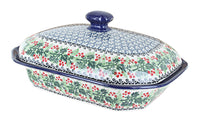 Polish Pottery Noelle Medium Covered Baker