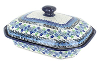 Polish Pottery Eliza Medium Covered Baker