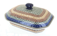 Polish Pottery Athena Medium Covered Baker