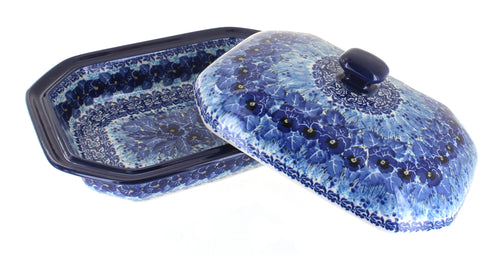 Joanna Medium Covered Baker Polish Pottery