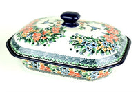 Maria Medium Covered Baker Polish Pottery
