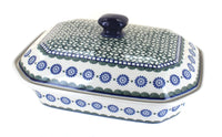 Polish Pottery Maia Large Covered Baker