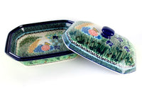 Teresa Large Covered Baker Polish Pottery