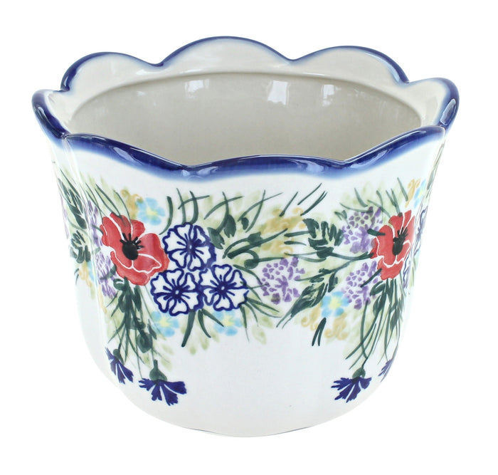 Polish Pottery Summer Garden Planter