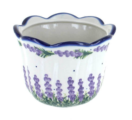 Polish Pottery Lavender Fields Planter