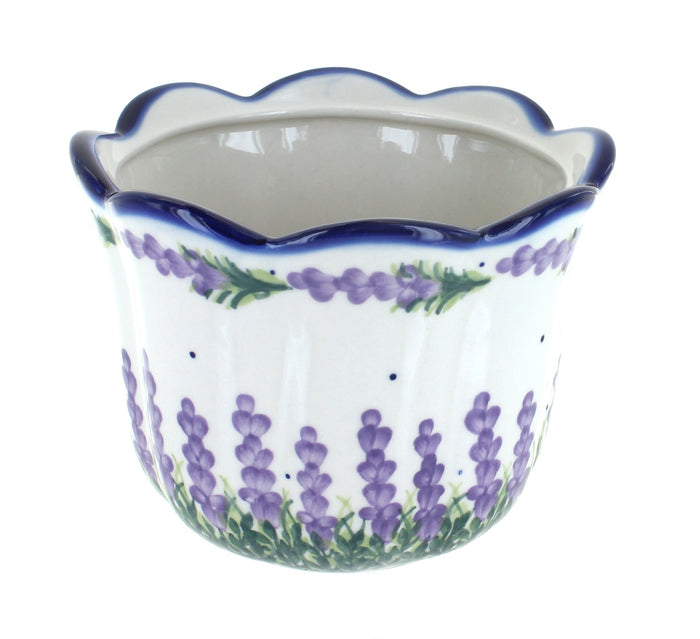 Polish Pottery Lavender Fields Planter