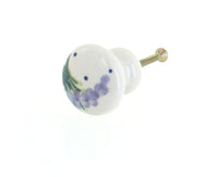Polish Pottery Lavender Fields Drawer Pull