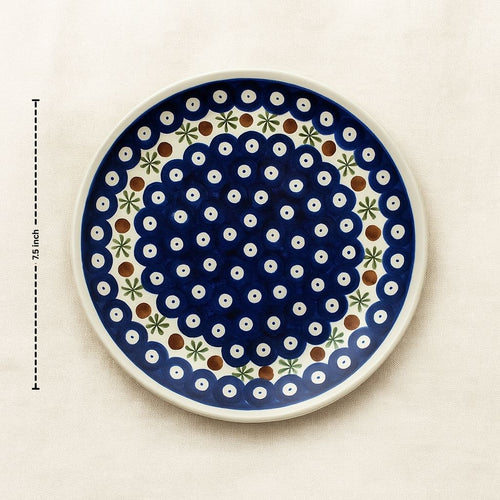Nature Dessert Plate Polish Pottery