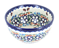 Polish Pottery Scarlett Dessert Bowl