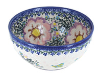 Polish Pottery Apple Blossom Cereal/Soup Bowl