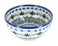 Polish Pottery Winter Celebration Cereal/Soup Bowl