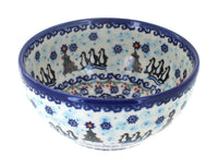 Arctic Holidays Cereal/Soup Bowl Polish Pottery