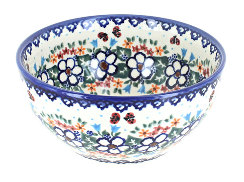 Polish Pottery Scarlett Cereal/Soup Bowl