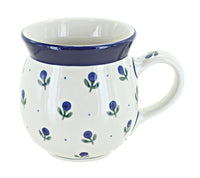 Polish Pottery Blueberry Bubble Mug