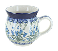 Polish Pottery Tulip Bouquet Bubble Mug
