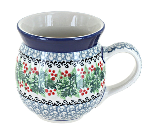 Polish Pottery Noelle Bubble Mug