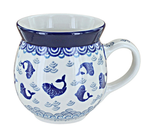 Polish Pottery Summer Fun Bubble Mug