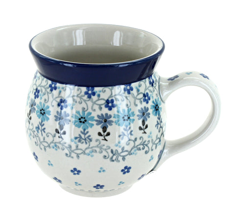 Polish Pottery Celeste Bubble Mug