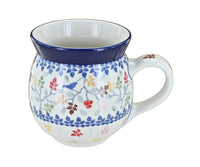 Polish Pottery Autumn Grove Bubble Mug