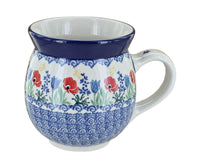Polish Pottery Memory Garden Bubble Mug