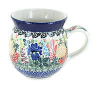 Polish Pottery Summer Blooms Bubble Mug