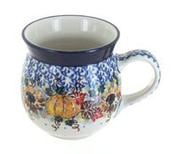 Polish Pottery Harvest Bounty Bubble Mug