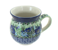 Polish Pottery Sapphire Fields Bubble Mug