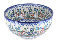 Polish Pottery Garden of Eden Medium Mixing Bowl